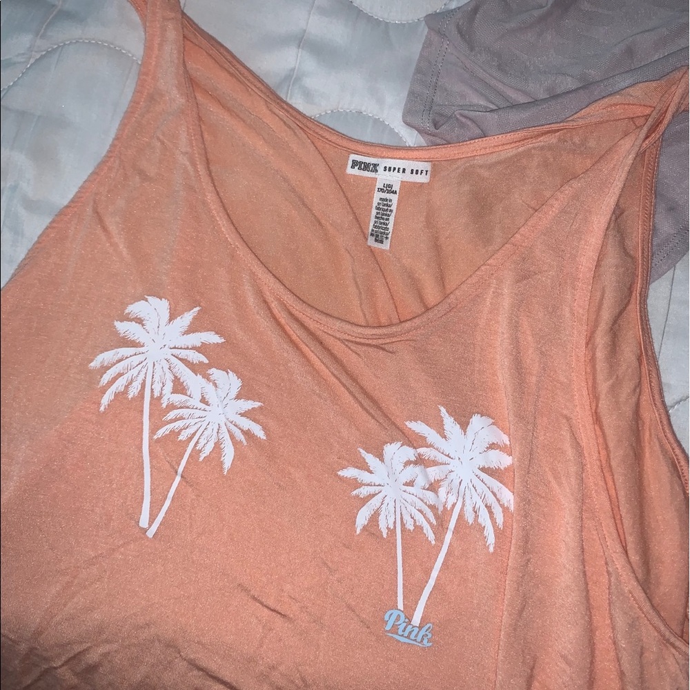 Pink/ Victoria secret tank top